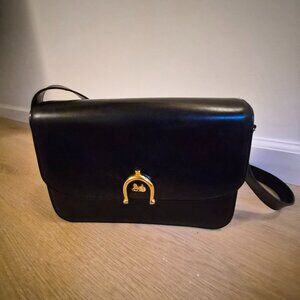 Vintage Celine Black Crossbody Bag